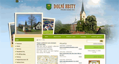 Desktop Screenshot of dolni-hbity.cz
